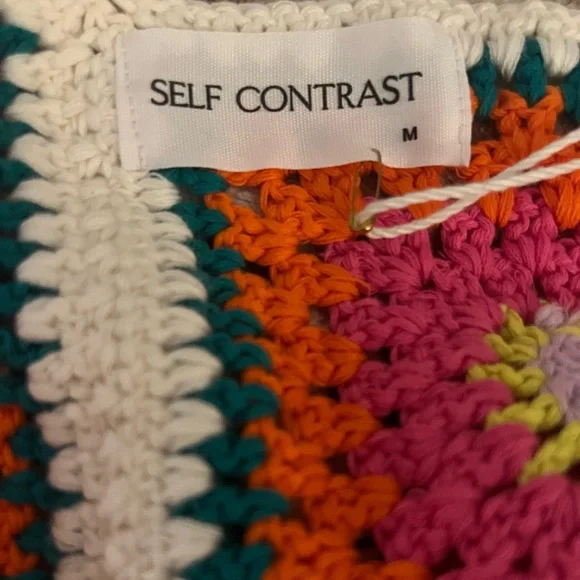 Self Contrast Happy Dixie Crochet Top - Picture 6 of 6